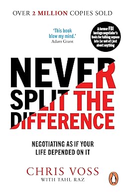 Never Split The Difference by Chris Voss (Paperback, English)